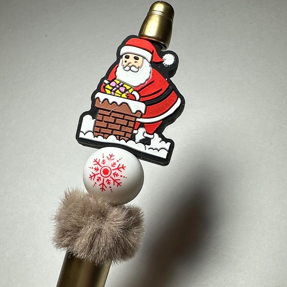 Festive Santa Handmade Pen